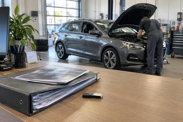 Dossier de rapports automobiles précédents